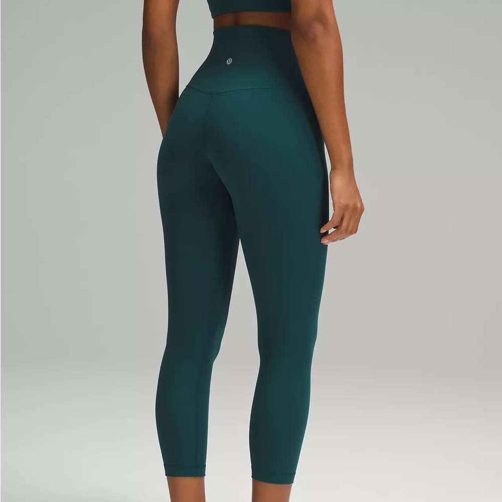 lululemon storm teal leggings